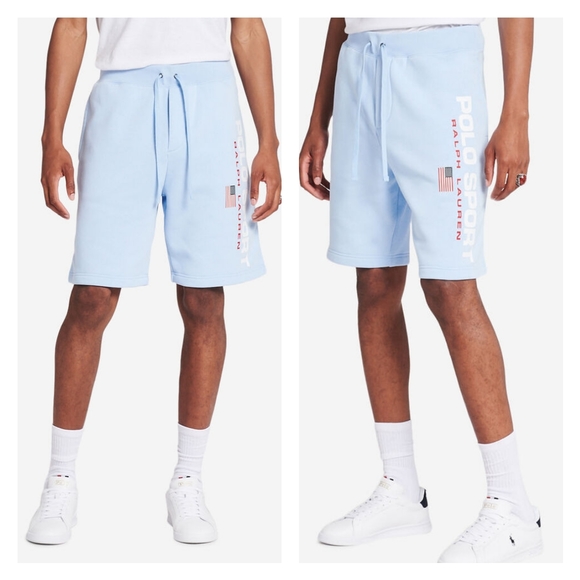 Polo Ralph Lauren Polo Sport 4/15 Fleece Shorts NWT Size Medium - Picture 1 of 9